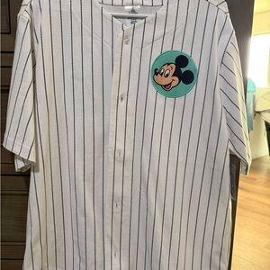 Disney White Shirt with Cartoon Pals Patch